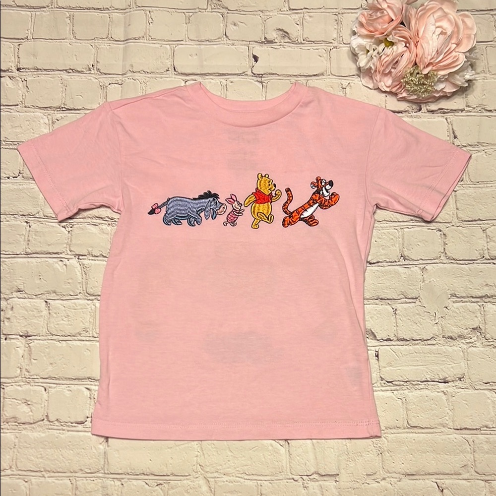 🌸 Disney’s Winnie the Pooh Pink SS Graphic T-Shirt